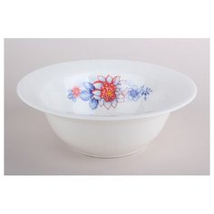 Миска 520мл/17см "Цветок" YXD01 183012 Коралл