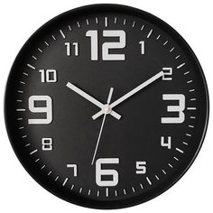 Часы настенные кварцевые ENERGY модель ЕС-150 черные (102251)