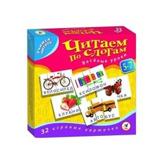 Настольная игра УЧ Читаем по слогам 1097 Дрофа Медиа