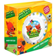 Набор посуды Мимимишки: Тучка и друзья (стекло) ND Play