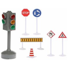Набор Правила ДД Светофор, знаки, свет, звук Пламенный мотор