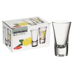 Набор стаканов д/ликера 6шт 60мл "бостон шотс" 52194 Pasabahce