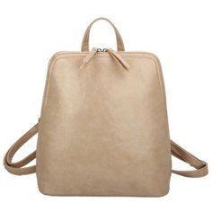Сумка-рюкзак женская OrsOro, искусственная кожа, светло-бежевый