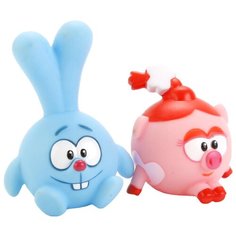 Набор для ванной Играем вместе Смешарики. Крош и Нюша (LXST36-37) голубой/розовый