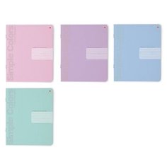 Тетрадь школьная Альт, А5 (165 х 203 мм), "ZEFIR COLORS" 24 л. клетка, Набор 10 шт. Цена за 10 шт.