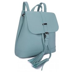Сумка-рюкзак женская OrsOro, искусственная кожа, голубой