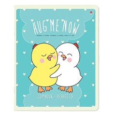 Тетрадь 48 листов "обнимашки" 5 видов. Набор 5 штук. Альт