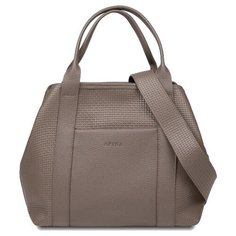 Сумка Afina 529тауп. плетеный. фл