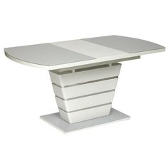 Стол кухонный TetChair Schneider 0704, раскладной, ДхШ: 140 х 80 см, длина в разложенном виде: 180 см, белый
