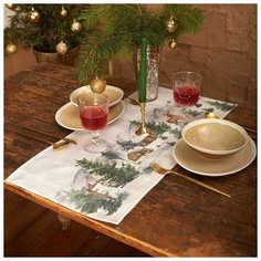 Этель Дорожка на стол Этель Forest animals 30х70 +/- 5 см, 100% хл, саржа 190 гр/м2