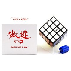 Головоломка Moyu 4x4x4 AoSu GTS2 (YJ8267) черный