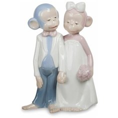 Фигурка Обезьяны - Влюбленные сердца Высота: 13 см Pavone