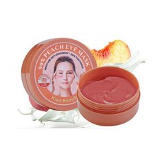 Патчи гидрогелевые Kiss Beauty увлажняющие для кожи вокруг глаз с экстрактом персика