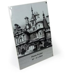 Безбагетная магнитная рамка, фоторамка для фото, грамот, сертификатов 21х30 (a4), зажимы на магнитах, acrylic magnetic frame GF 4281