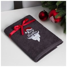 Этель Полотенце подарочное Этель "Merry Christamas" 50*90 см, 100% хл, 340 гр/м2