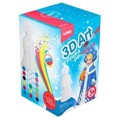 Lori Игрушка- раскраска «Снегурочка с белочкой