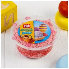 Шариковый пластилин застывающий 80 мл, красный ДобрБобр