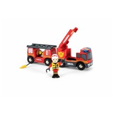 BRIO Пожарная машина со световыми и звуковыми эффектами 33811
