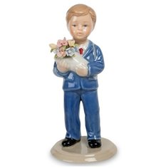 Фигурка Мальчик- Школьный праздник Высота: 13 см Pavone