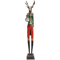 Часы настольные Gentleman Deer Размер: 14*72*13 см Kare