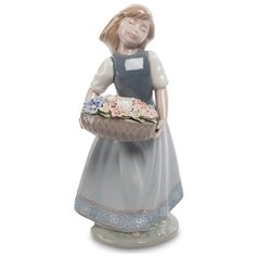 Статуэтка Девушка с цветами Размер: 10*10,5*20 см Pavone
