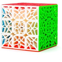 Кубик Рубика сетчатый коллекционный прямой QiYi (MoFangGe) DNA 3x3 Plane cube