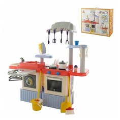 Игровой набор Palau Toys INFINITY premium №4 42361 красный/бежевый/серый/фиолетовый/желтый Полесье