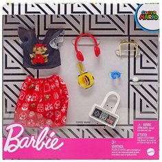 Одежда для куклы Barbie стиль Super Mario Mattel