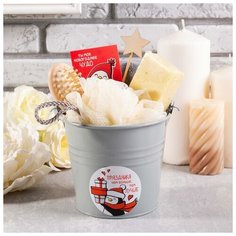 Этель Набор подарочный "Новогоднее чудо" полотенце и акс