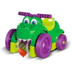 Конструктор Mattel Mega Bloks Машинка- крокодил для сбора деталей GFG22