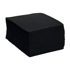 White line, Салфетка 30*40 черный, 100 шт