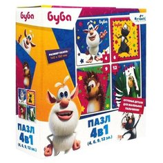 Пазл 4в1 4-6-9-12 элементов «Буба» Лучшее фото Origami