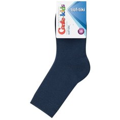 Детские носки Conte- kids sof- tiki, темно- синие, размер 18