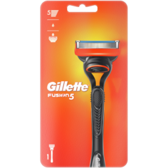 Бритвенный станок Gillette Fusion5 ,серебристый, сменные кассеты 1 шт.