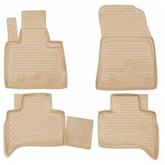 Коврики в салон Element подходят для BMW X5 F15, 2013-2017, 4 шт. (полиуретан), NLC.05.29.212k