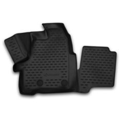 Коврик 3D в салон FORD Transit (1+2 seats), 2014-2015, пассажирский, 1шт. (полиуретан) Element