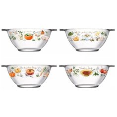 Набор бульонниц ВКУСНЫЙ СУПЧИК 560мл 4шт Luminarc