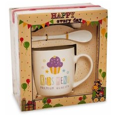 Кружка с ложкой Детское меню MUG-165/2 113-108692 Art East