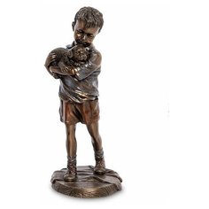 Статуэтка Мальчик со щенком WS-991 113-906314 Veronese