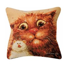 Подушка гобеленовая Кошки мышки 30х30 ANG-803/1 113-503864 Artangels