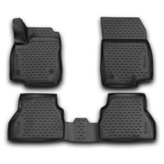 Коврики 3D в салон FORD B-max, 2014->, хб, 4 шт. (полиуретан) Element