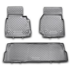 Коврики в салон Element LAND ROVER Defender 110, 2007- 3 шт. (полиуретан), NLC.28.08.210kh