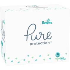 Pampers подгузники Pure Protection 4 (9-14 кг), 160 шт.