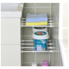 Набор карнизов универсальных, 2 шт, белый, 30-45 см Вселенная Порядка