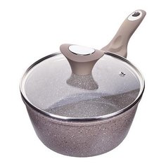 Ковш литой алюм. 2л 18см с. кр мраморная крошка. MayerBoch 25077 KSMB-25077