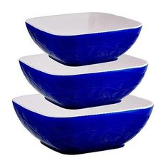 Набор салатниц керамика 3 пр Loraine 29571 KSMB-29571