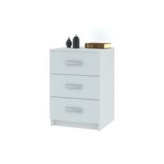 Комод NK-MEBEL Лофт 420 3 ящика , размер: 42х40.3 см , цвет: белый
