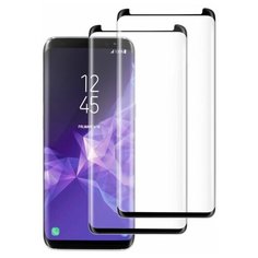 Защитное стекло Samsung G960 Galaxy S9 3D Black Deppa