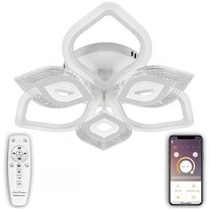 Управляемая светодиодная люстра с пультом Natali Kovaltseva LED LAMPS 81203 600 мм 160 Вт