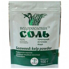 Водорослевая соль «Ламинария» Гарнец, 100 гр